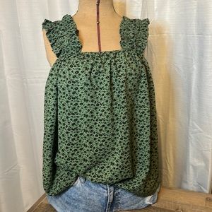 Sleeveless summer top